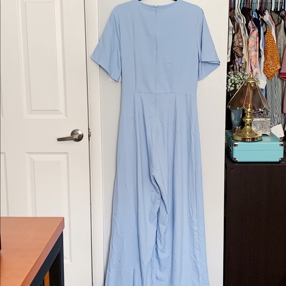 Baby blue ASOS jumpsuit - Picture 2 of 2